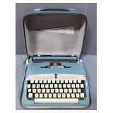 Vintage Wizard Truetype Typewriter, In Zippered Carry Case