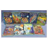 Tom Swift Hardback Book Collection Including "...Race To The Moon", "... The Visitor From Planet X",