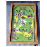 1930 Push-M-Up 4 In 1 Tabletop Pinball Game, 17.25" x 11.5"