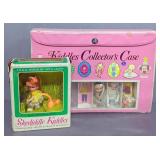 Skediddle Kiddles Doll In Original Box, And Kiddles Collectors Case With Dolls, Qty 4, And Accessori