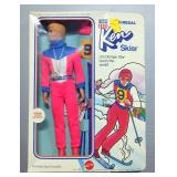 1975 Mattel Skier Ken Doll, Stock # 2661, In Original Packaging