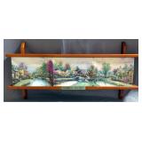Thomas Kinkade Lamplight Village Porcelain Collector Plates, Includes Lamplight Lane, Lamplight Coun