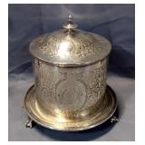 Empire Sterling Silver 3-Light 13" Weighted Candelabras, Qty 2, One Needs Repair, English Victorian 