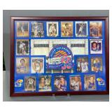 Allen Field House Home Of The Jayhawks 50th Anniversary Autographed Framed Print, 1955 - 2005, Signe