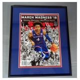 Sports Illustrated Raef LaFrentz NCAA Tournament Guide Magazine From 1998, And Devonte Graham Autogr