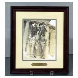 1939 Dr. Bob Allen And "Phog" Allen Framed Photograph, 14.5" x 12.5"