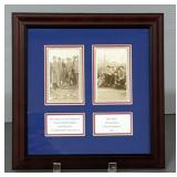1940 - 1941 KU Basketball Team Framed Photograph Including Bob Allen, Howard Engleman, Vance Hall, B