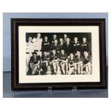 1952 US Olympic Basketball Team Framed Photograph Print, 12.5" x 17"