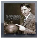 Forrest "Phog" Allen With Quote Canvas Print, 12" x 12"