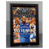 Autographed 2008 Sports Illustrated Kansas Jayhawks Mario Chalmers Return To Glory Magazine Cover, 2