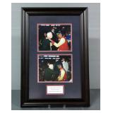 Dr. Robert Allen With Wilt Chamberlain In Allen Field House Framed Photograph Prints, 29.5" x 20"