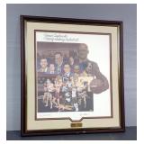 "Kansas Jayhawks: History In The Making" Framed Art Print By John Martin, Signed And Numbered 1108 O