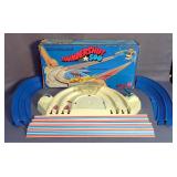 Mattel Hot Wheels Flying Colors Thundershift 500 Race Track