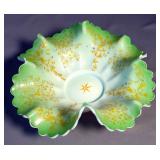 Limoge Stamped Trinket Trays, Stamped Floral Porcelain Plates, And Scalloped Edge Serving Bowls, Tot