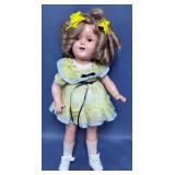 Vintage 16" Shirley Temple #60 Doll, Includes 1938 Document