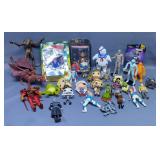 Action Figures And Character Toys Including X-Men, Game Of Thrones, Shrek, Marvel, Ghostbusters, Dis