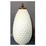 Hobnail Glass Flush Mount 12" Shades With Brass Finials, Qty 2