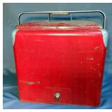 Progress Refrigerator Company Vintage Metal Cooler, 19" x 19" x 13"