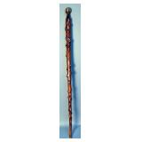 Independence Ice & Creamery Co, Wood Walking Cane, 34.5"