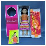 American Girl 2008 Doll Of The Year "Jess" With Book And Kayak