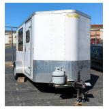 2014 Doolittle Foxtrail Cargo Bullitt Enclosed Single Axle Trailer VIN# 1DGCS1210EM007362, Fold-Up B