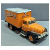 First Gear Die Cast 1:24 Scale Yellow Transit Company 1957 International Box Truck, And Hartoy Die C