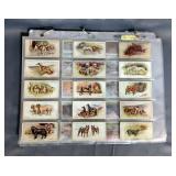 Vintage Cigarette Cards (1914-1964), Qty 200, Brands Include Player And Sons, WD And HO Wills, Lambe