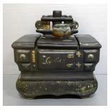McCoy Pottery Cookstove Cookie jar, 9" x 9" x 6"