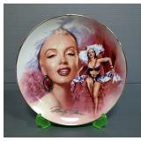 Bradford Exchange "Shimmering Heat" Marilynn Monroe Collectors Plate, Numbered 9822A, With COA, And 