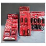 Milwaukee 3 pc Aviation Snip Set, 4 pc 1000V Insulated Screwdriver Sets Qty 2, 25 pc Impact Driver B