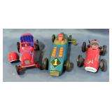 Vees Collectibles 1947 BMC Racer Replica With Helmet, No 04266 of 15,204, 7" Long, Schuco 1070 Grand