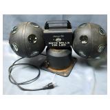 American DJ ADJ Roto Ball Tri LED Stage Light, Powers On