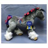 Breyer "Majesty" Grey Shire Plush Toy, No 4542