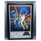 20th Century Fox Star Wars Framed Poster, 39" x 27"