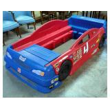 Step 2 Racing Poly Vinyl Childs Toddler Or Twin Bed, 24" X 47" X 84"