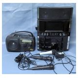 Akai You Sing CD+G/MP3+3 Karaoke System, Model KS800, In Original Box, Powers On, Three Microphones 