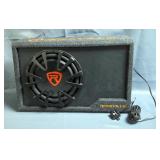 Rockville RWS Series 12" Slim Active Box, 15" x 24" x 7", With 12" Sub