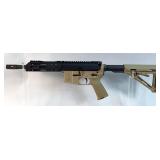 FMK AR-1 Extreme 300 Blackout Rifle SN# FDE16265, No Mag, Adjustable Stock, In Allen Soft Case