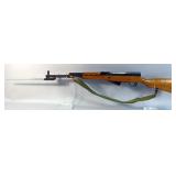Norinco SKS 7.62x39 Rifle SN# 3-1807598, Attached Bayonet, Canvas Sling