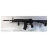 Colt Defense M4 Carbine 5.56mm Rifle SN# LE395123, Adjustable Stock, Flip-Up Rear Sight