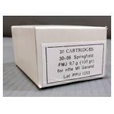 30-06 Sprg Ammo, Approx 20 Rds