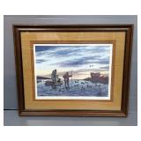 Tom Hennessey (American, 1937-2018) Sentinels At Sun Up Print, Signed And Numbered 176/800, With COA