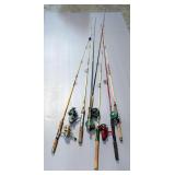 Fishing Rods And Reels, Brands Include Daiwa, Wright & McGill, Abu Garcia, Shakespeare, White River,