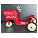 Sears Vintage One Ton Chain Driven Pedal Tractor, 24" x 38" x 18"