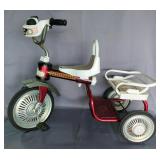 1950s Fire Chief Engine 505 Double Seater Tricycle, 27" x 36" x 18"