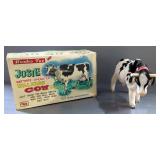 Rosko Toy Josie Battery Operated Walking Cow In Original Box