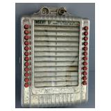 Wurlitzer Juke Box Remote Selector Well Box With Key
