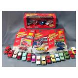 Johnny Lightning Muscle Trucks Box Set of 4, Willy Gassers And American Glory Die Cast Cars, New In 