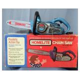 Homelite Chainsaw Replica, Model 150, 2:3 Scale, In Original Box