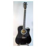 Esteban 6-String Acoustic/Electric Guitar, Model ALC-200, Includes Carry Case, Stand Not Included
